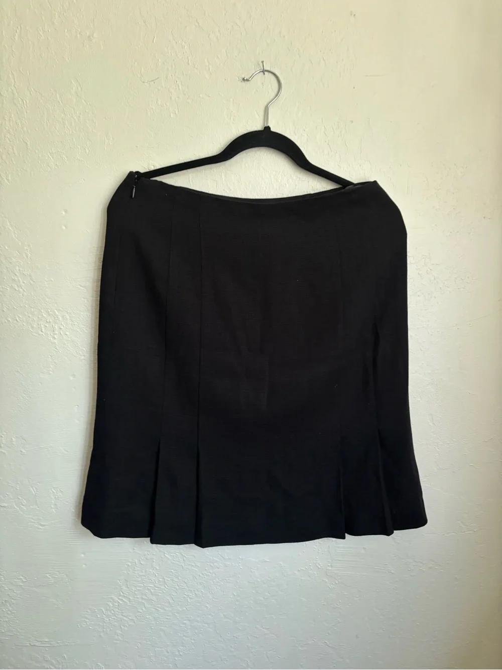 Ann Taylor Black Skirt with Panels
